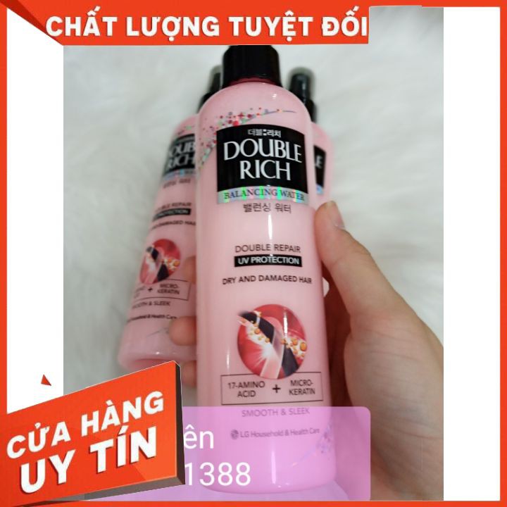 Double Rich 250ML  Xịt dưỡng tóc chăm sóc tóc  khô xơ &amp;  hư tổn hương nước hoa FREESHIP  phục hồi tóc yếu ,bảo vệ khỏe