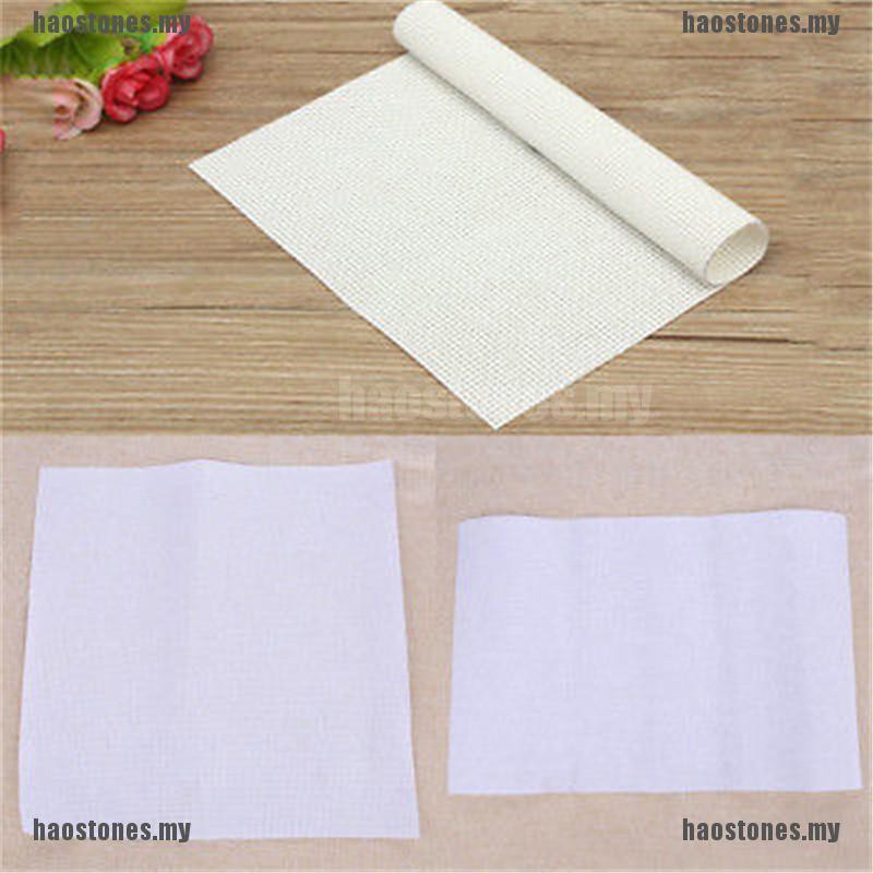 Tấm vải cotton trắng thêu tranh chữ thập chất lượng cao tiện dụng