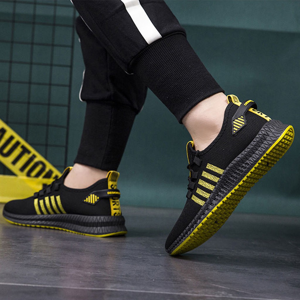 Giày thể thao nam cao cấp chất vải thoáng khí đế mềm phong cách sneaker trẻ trung nhiều màu size (39-43) - KATEZA MS56