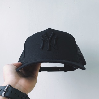 Nón logo NY, form trucker vuông đứng, big size