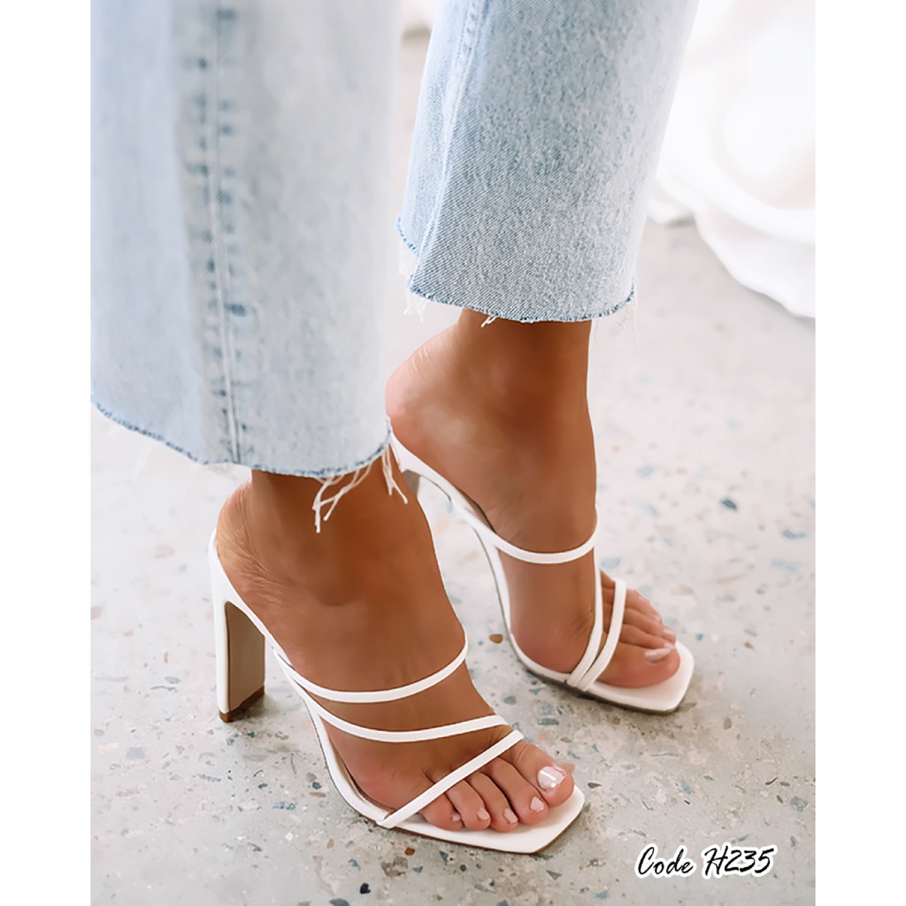 Guốc quai mảnh 9p Today Style da mềm H235