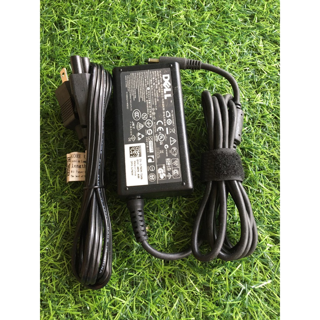 Sạc Laptop Dell 19.5V - 2.31A chân nhỏ, tặng kèm dây