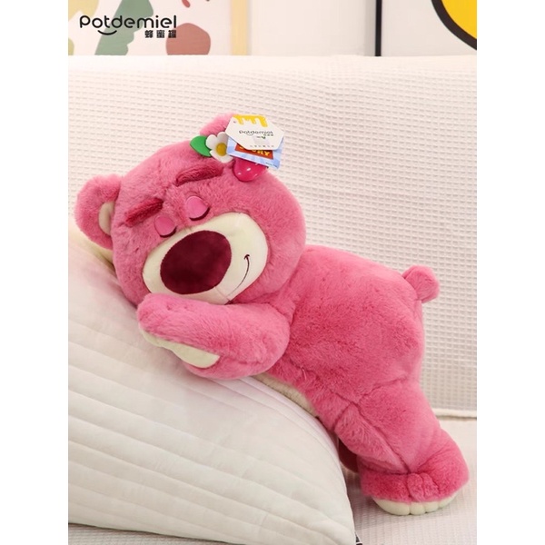 Gấu bông Gấu dâu Lotso ngủ chính hãng Disney