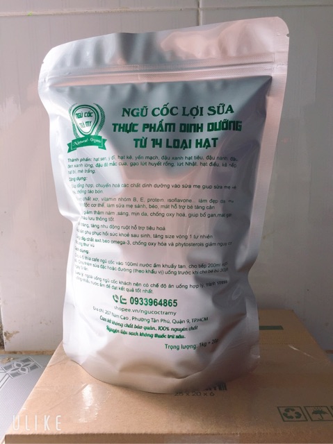 NGŨ CỐC LỢI SỮA- TRÀ MY ( CÓ CHỨNG NHẬN VỆ SINH ATTP) | BigBuy360 - bigbuy360.vn