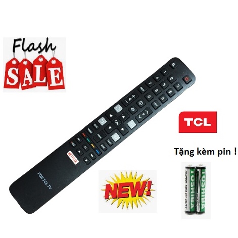 [HÀNG MỚI]  Điều khiển tivi TCL smart dáng dài