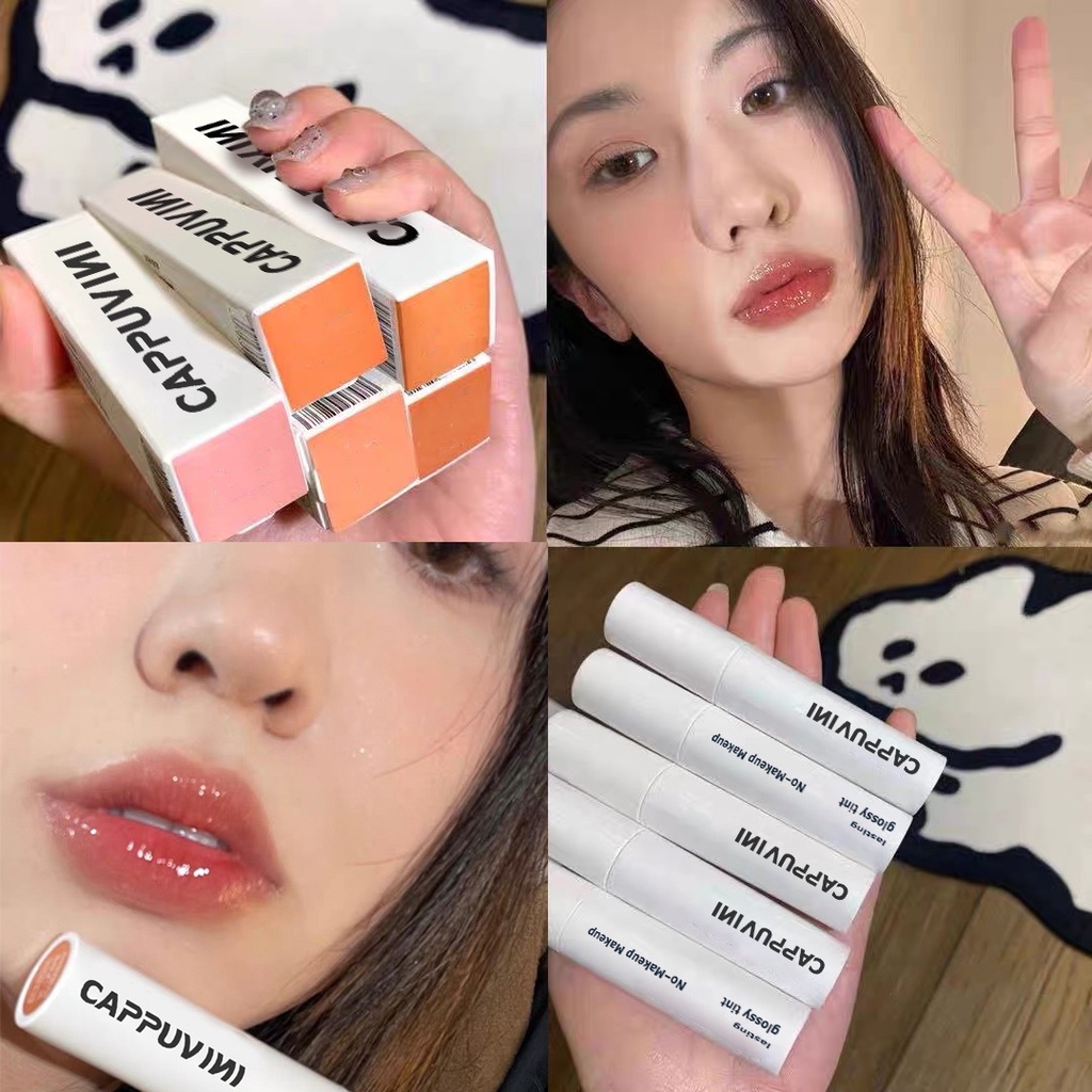 Son bóng dưỡng ẩm cao cấp RIPE GIRL CAPPUVINI Daimanpu nhiều màu sắc