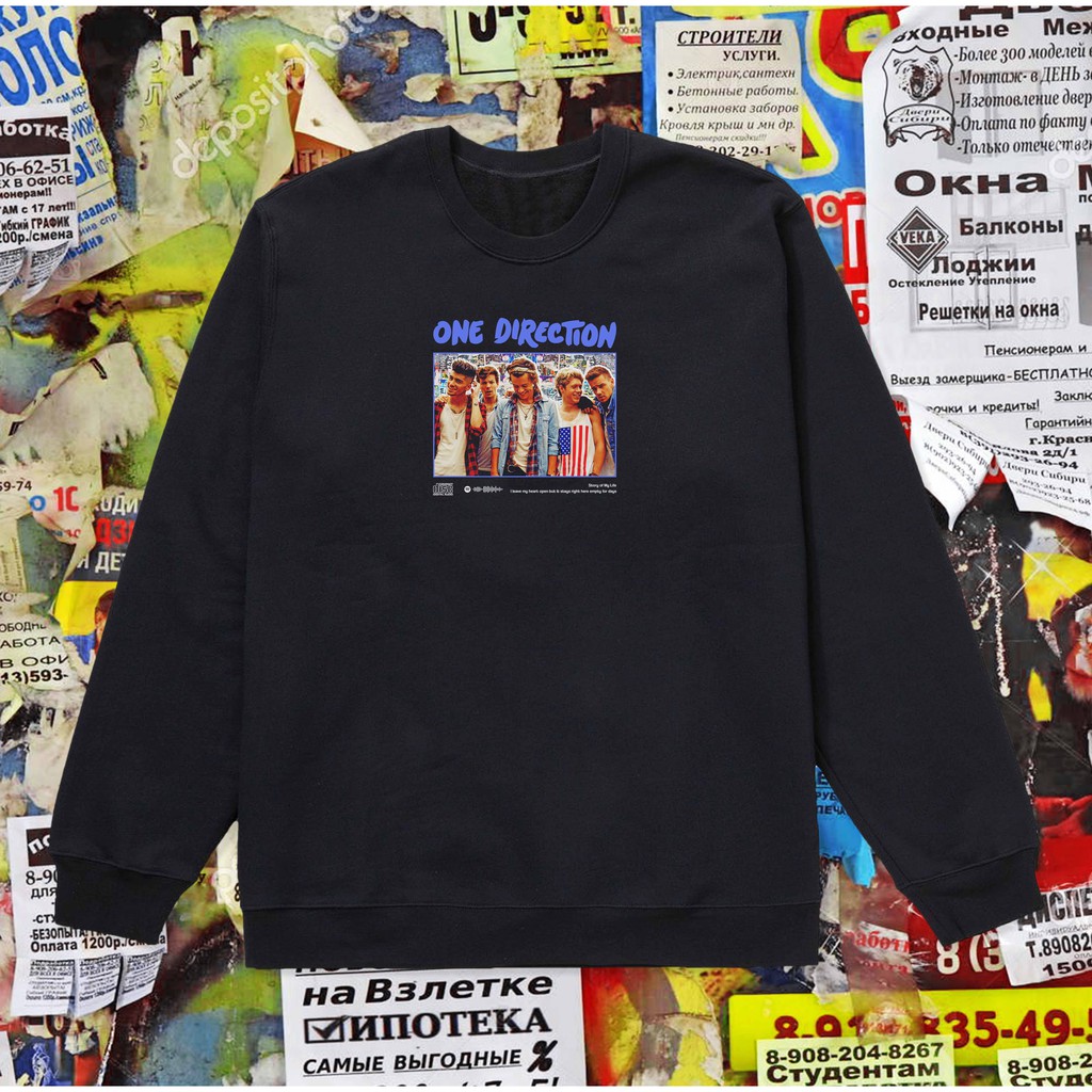 Áo Hoodie In Hình One Direction Thời Trang Năng Động