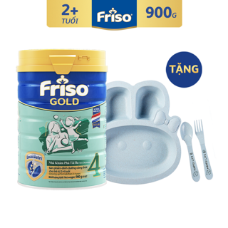 [Độc Quyền Shopee - Tặng Set Ăn Cho Bé] Sữa Bột Friso Gold 4 900g