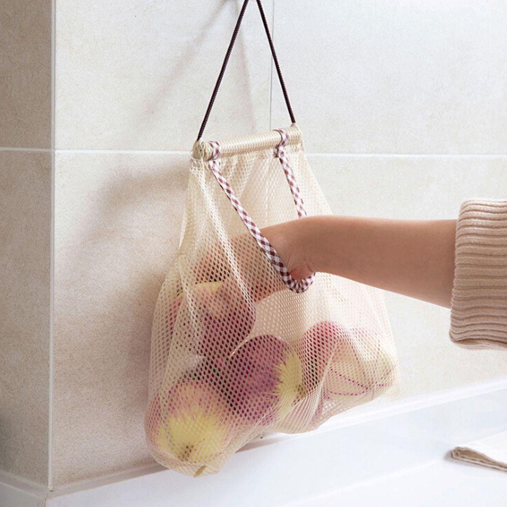Túi Lưới Thoáng Khí Đựng Hành Tỏi Tiện Dụng Cho Nhà Bếp