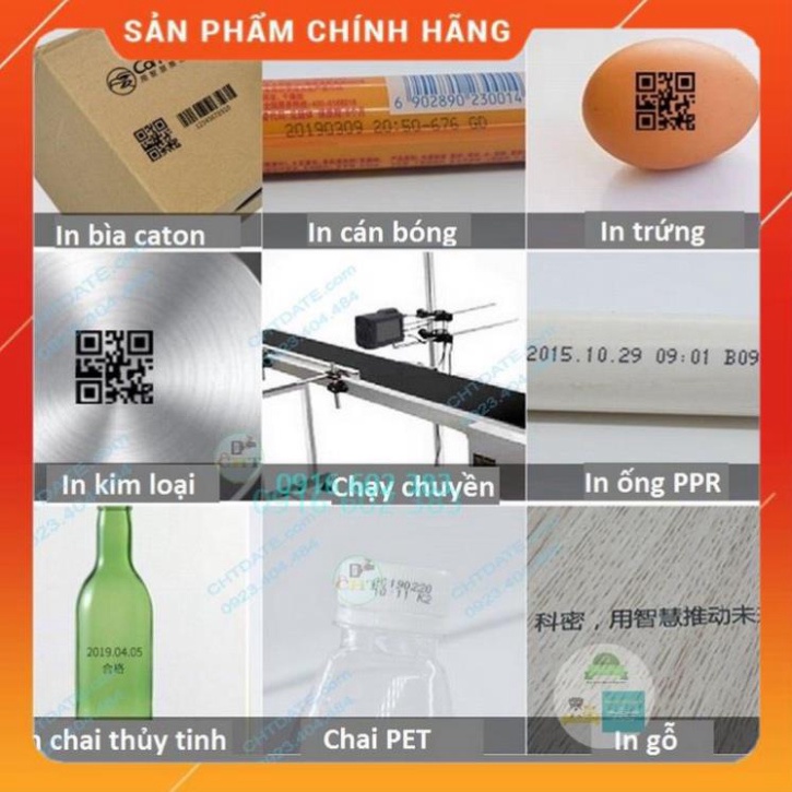 Máy in date cầm tay giá rẻ,Màn hình cảm ứng bảo hành 12 tháng, có ngôn ngữ tiếng Việt