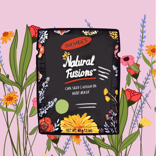 🌿 Palmer’s Natural Fusions Chia Seed & Argan Oil Hair Mask - Mặt nạ ủ tóc mềm mượt - Sample 30ml | BigBuy360 - bigbuy360.vn