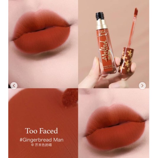 [CÓ SẴN-ĐỦ BILL] son Too Faced Melted Ginger Bread