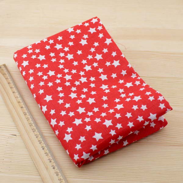 Cuộn Dây Vải Trơn Màu Đỏ 50 * 50cm 7