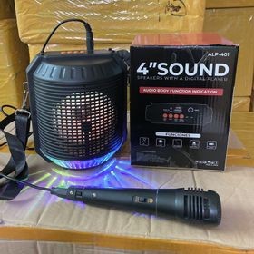 Loa Bluetooth Hát Karaoke ALP 401 Tặng Kèm Mic Hát hàng cao cấp bảo hành lỗi 1 đổi 1