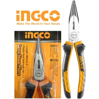 INGCO Kìm cắt mỏ nhọn dài 6inch HLNP08168