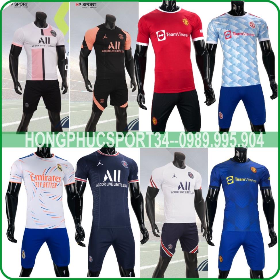 Áo đá bóng CÁC CÂU LẠC BỘ nhiều mẫu mới ⚡