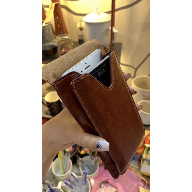 Bao đeo thắt lưng loại dọc để được 2 điện thoại -SHOPPE TRỢ GIÁ | BigBuy360 - bigbuy360.vn