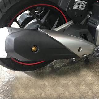Ốp pô PCX gắn vario.