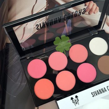 Set má hồng + tạo khối Sivanna 8 ô