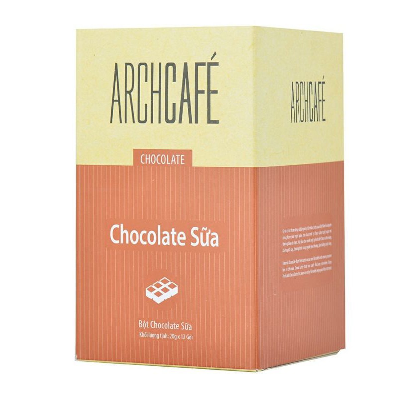 Chocolate Sữa Archcafe' (hộp 12 gói date 2022)