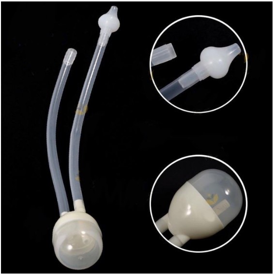 Dụng Cụ Hút Mũi Kèm Kẹp Gắp An Toàn Cho Bé Babuu