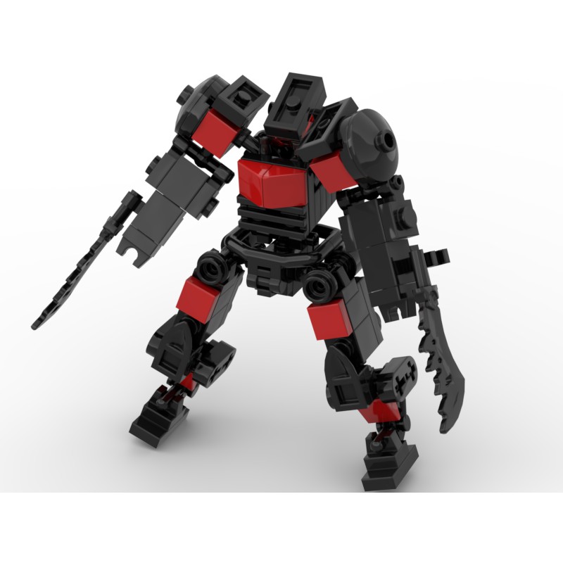 Đồ chơi lắp ráp Moc Robot Mech Assassin
