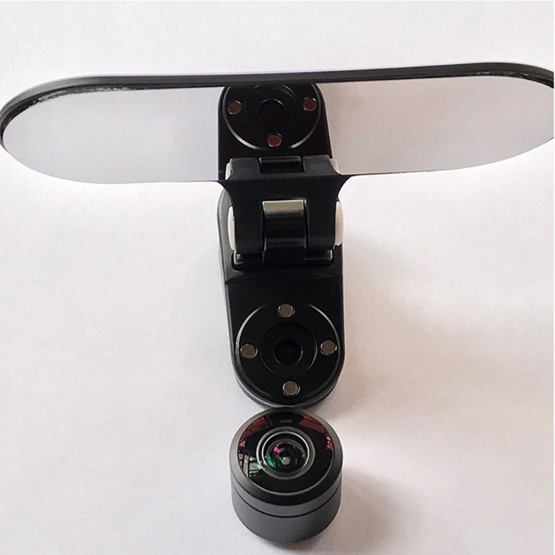 WU Piano Fisheye Lens Overhead Online Class Wide‑Angle Lens Dual-screen Full-key