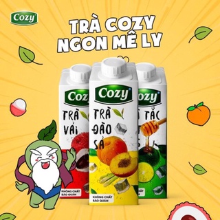 Trà tắc mật ong cozy 1 lốc 4 hộp 225ml