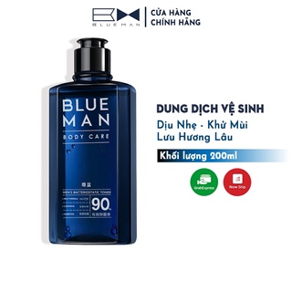 Dung dịch vệ sinh nam blueman lành tính khử mùi hương thơm dễ chịu 200ml - ảnh sản phẩm 1