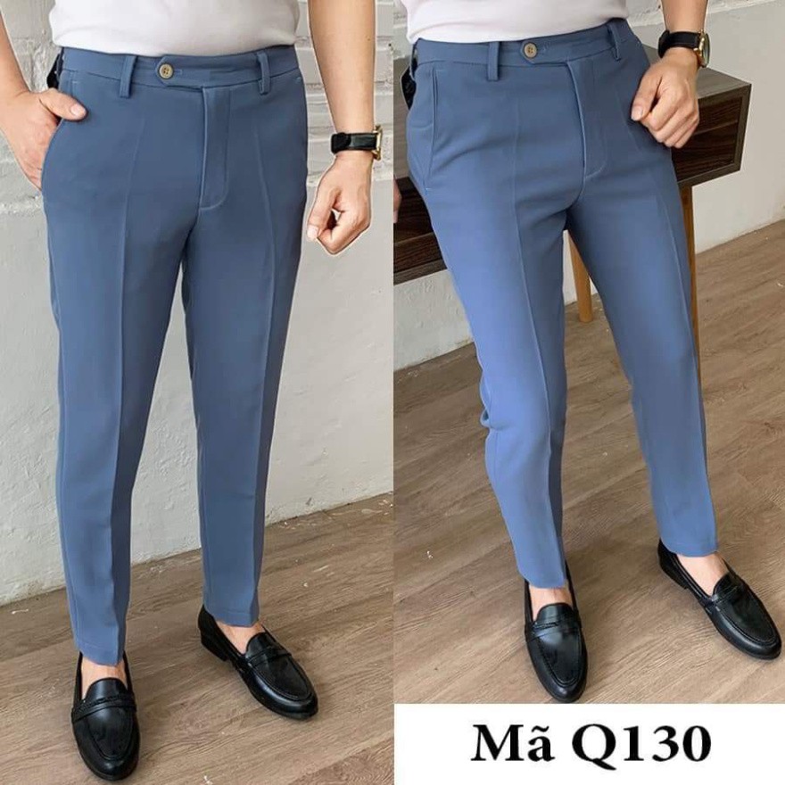 [VẢI TUYẾT MƯA ]Quần âu nam KOREAN cao cấp , dáng slimfit, chuẩn thiết kế Hàn quốc, cực tôn dáng, lịch sự, trẻ trung fla | BigBuy360 - bigbuy360.vn