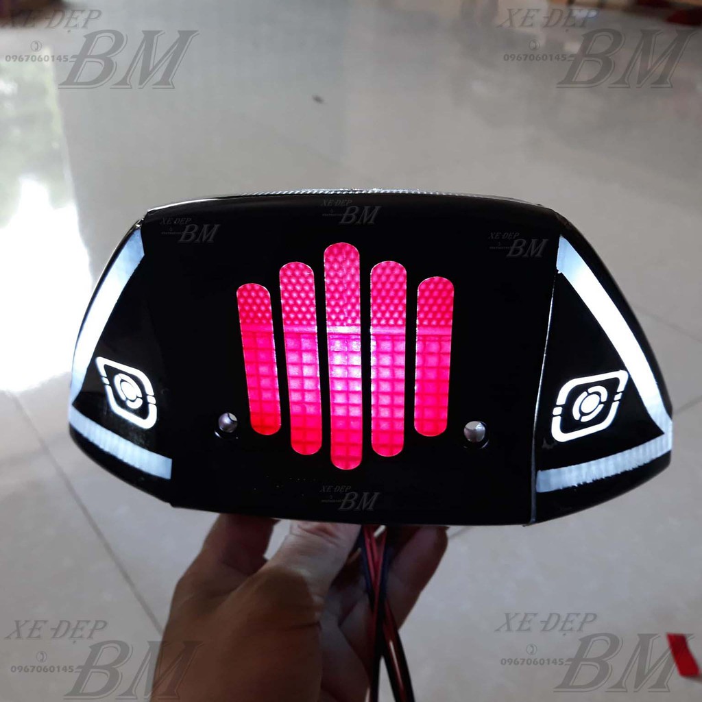 Combo bộ nắp hậu và xi nhan sau độ cho xe Dream