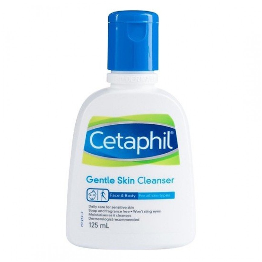 Sữa Rửa Mặt Dịu Nhẹ Cetaphil Gentle Skin Cleanser 125ml Và 500ml