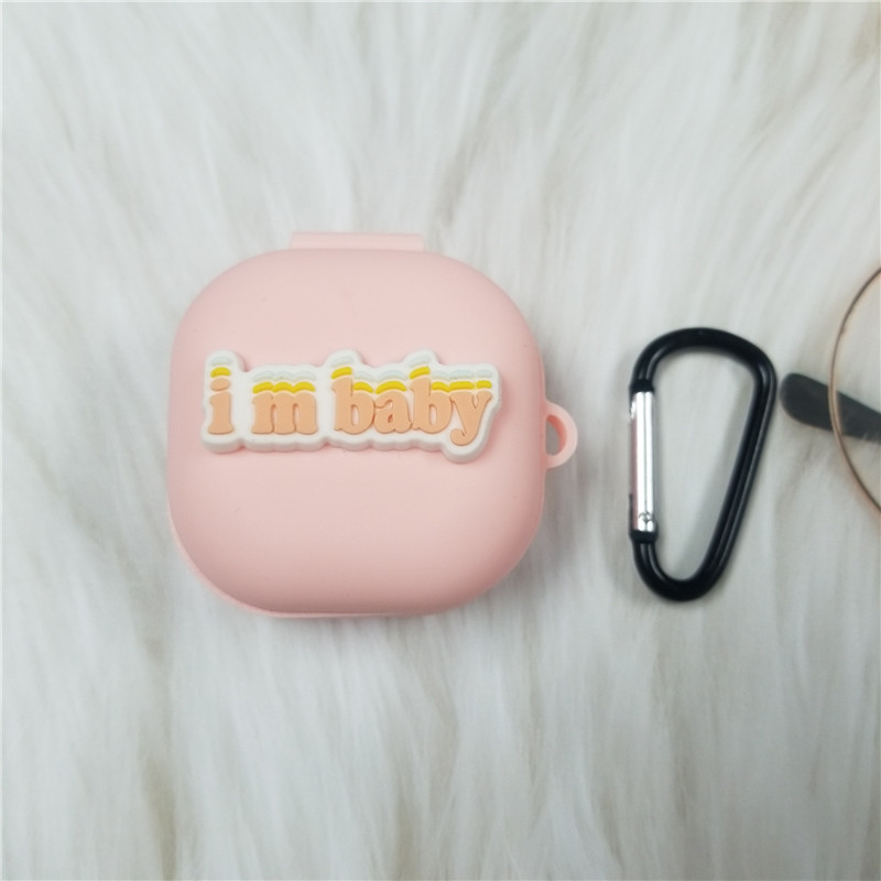 Vỏ bảo vệ hộp sạc tai nghe Samsung Galaxy Buds Live in hình phi hành gia ngộ nghĩnh