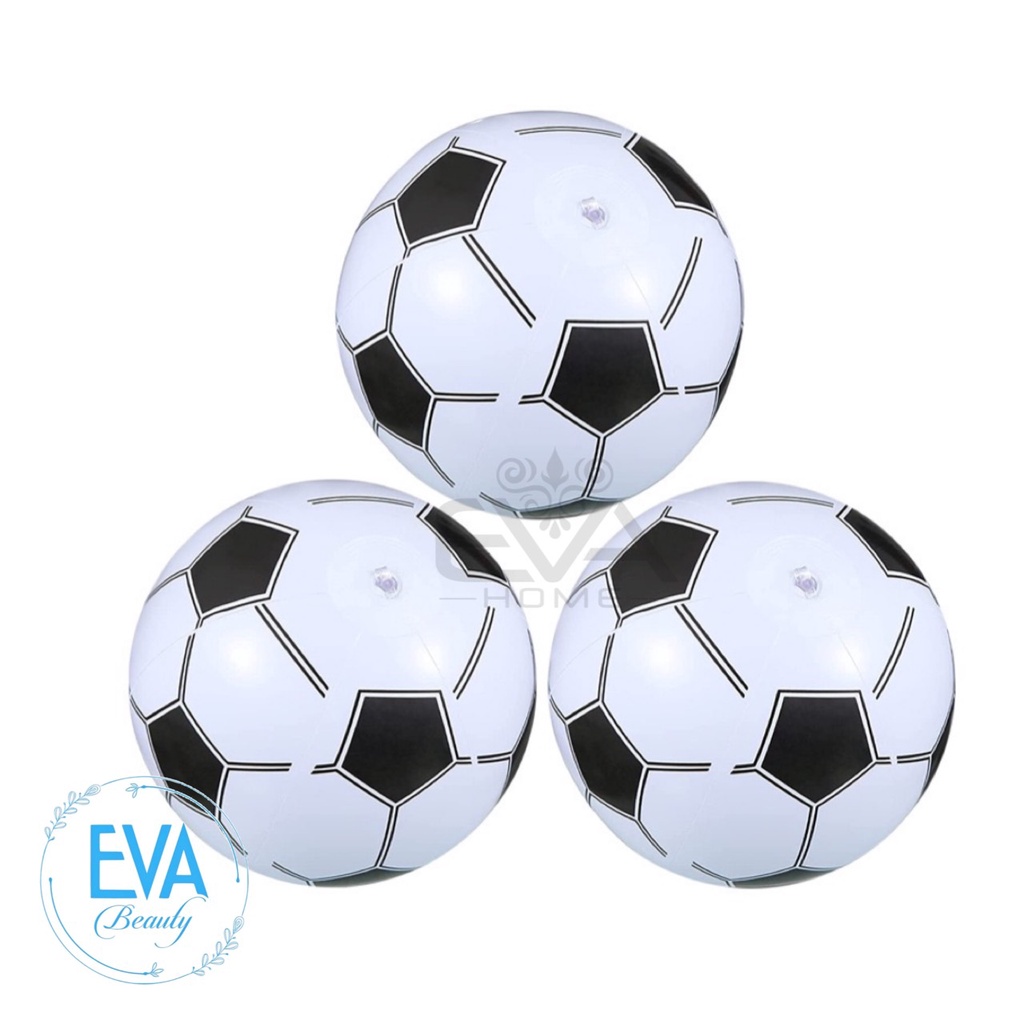 Đồ chơi Banh Bơm Hơi / Bóng Bơm Hơi Cho Trẻ Em Đá Banh Và Chơi Dưới Nước Bãi Biển 30 Cm Kèm Bơm Tay Tiện Lợi