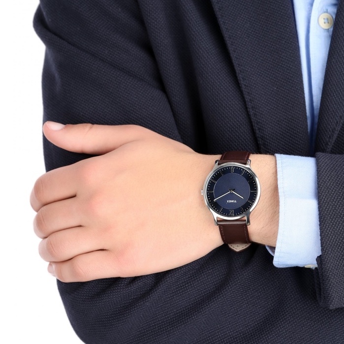 Đồng hồ Nam Timex Classic Metropolitan 40mm TW2R49900 Dây Da - Chính Hãng