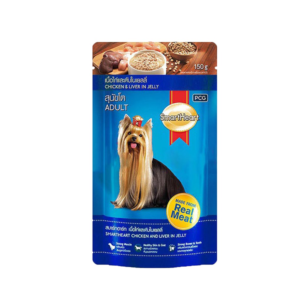 PATE GÓI SMARTHEART CHO CHÓ CON VÀ CHÓ TRƯỞNG THÀNH - HAYUMI