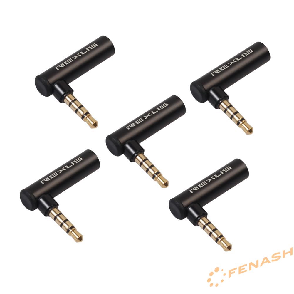 Đầu nối âm thanh góc vuông 90 độ 3.5mm