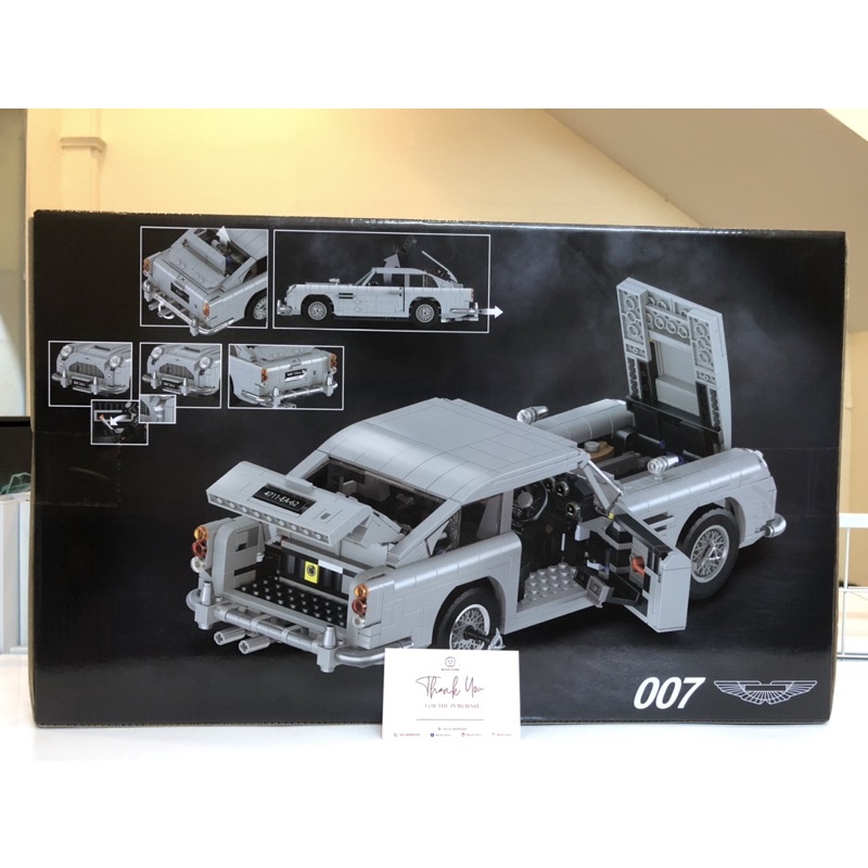 Đồ chơi lắp ráp 71046 21046 Mô hình Siêu xe Aston Martin 007 - Xếp hình thông minh