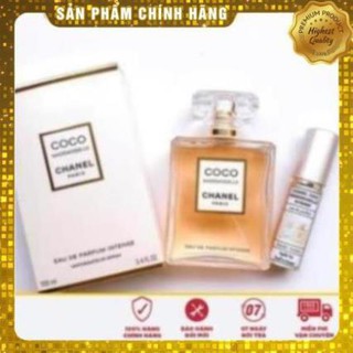 Nước hoa chính hãng Chanel Coco Mademoiselle Intense EDP Test 20ml