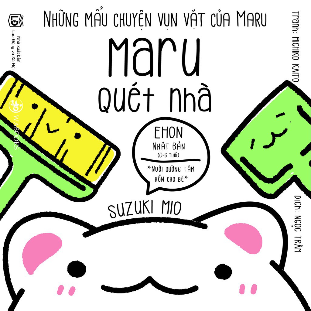 Sách Wabooks - Ehon Những mẩu chuyện vụn vặt của Maru (Bộ 6 cuốn)