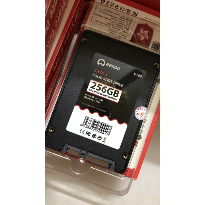 Ổ SSD 256GB EEKOO ĐEN - Ổ SSD 256GB EEKOO ĐEN