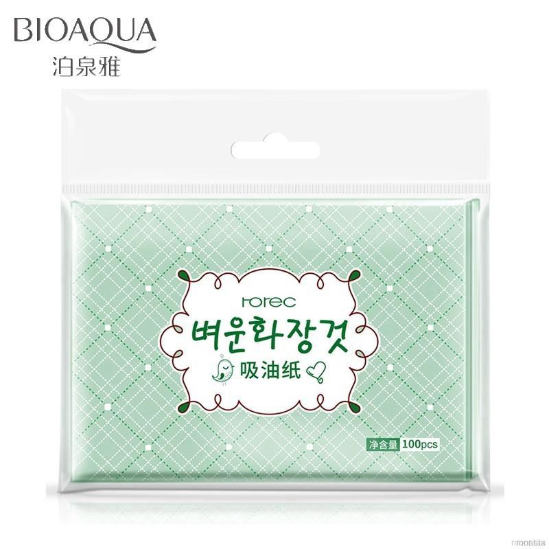 Túi 100 giấy thấm dầu BIOAQUA tiện lợi | WebRaoVat - webraovat.net.vn