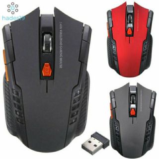 Chuột quang chơi game 2.4Ghz mini không dây kèm đầu cắm USB kết nối cho máy PC laptop_SU307