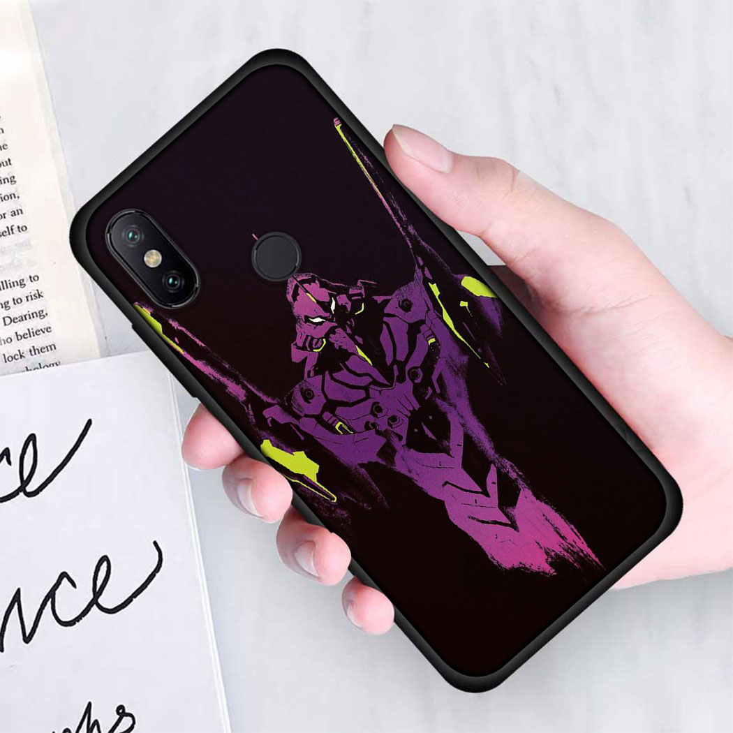 Silicone Ốp Điện Thoại Silicon Tpu Mềm Chống Rơi Hình Hhh19 Neon Genesis Evangelion Cho Xiaomi Mi Mix 2s Max 3 Note 10 A3 9t Pro Cc9 Cc9E