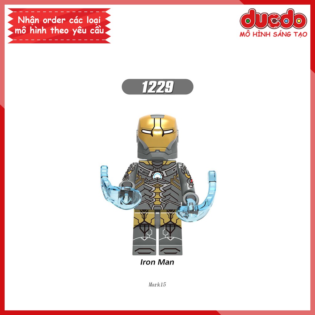 Minifigures các bộ giáp cực đỉnh của Iron Man - Đồ chơi Lắp ghép Xếp hình Mô hình Mini XINH X0254