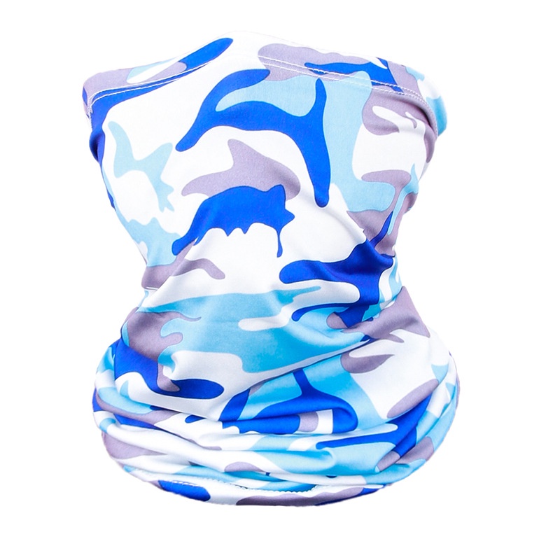 Khăn Trùm Đầu Che Mặt Bằng Lụa Lạnh Chống Gió Chống Nắng Mùa Hè Cho Nam Và Nữ