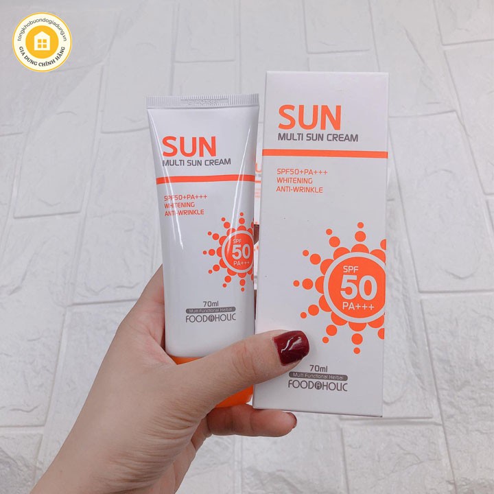 KEM CHỐNG NẮNG ĐA NĂNG (SUN MULTI SUN CREAM SPF50 ) - FOODHOLIC - 70ML