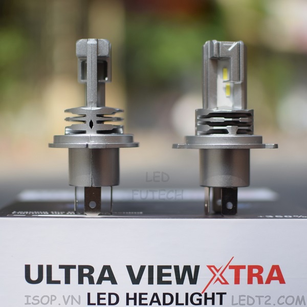 [LEDT2 ISOP] Đèn pha LED Ultra View MOTO Xtra [Số lượng: 1 cái] [Bảo hành 6 tháng]
