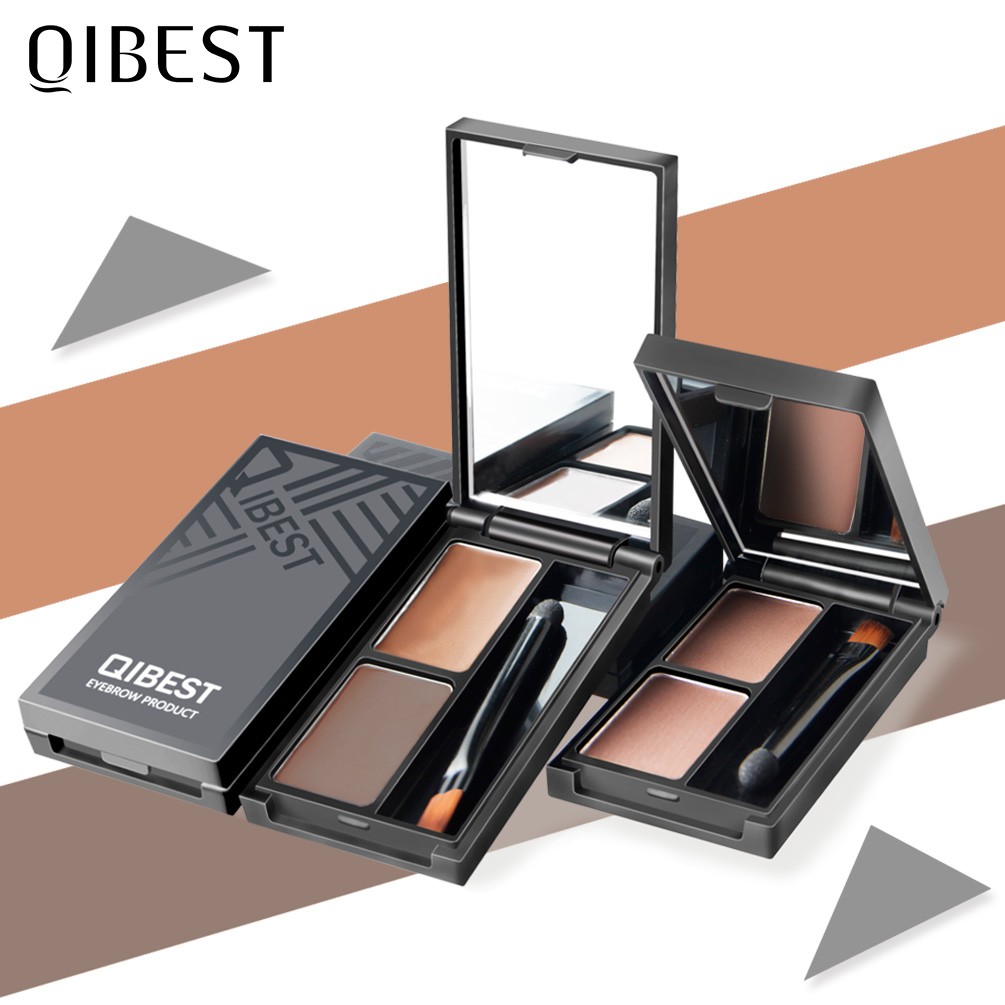 QIBEST Eyebrow Cream & Powder Long Lasting  Waterproof Nature 5 Colors 27g | BigBuy360 - bigbuy360.vn