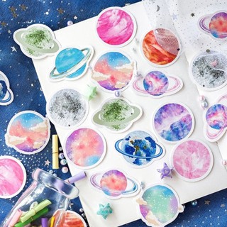 Bộ 45 sticker Hành Tinh vũ trụ 🌌